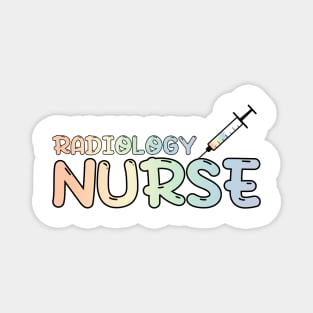 Radiology Nurse Rainbow Magnet