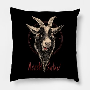 Meeeh Satan Pillow