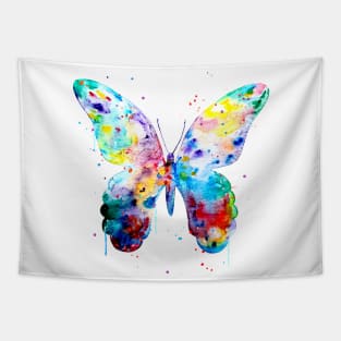 Butterfly, watercolor art, colorful butterfly, nursery Tapestry