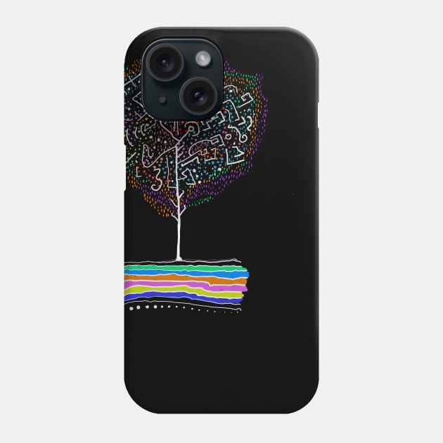 Tree Somewhere Phone Case by Orbital Labs