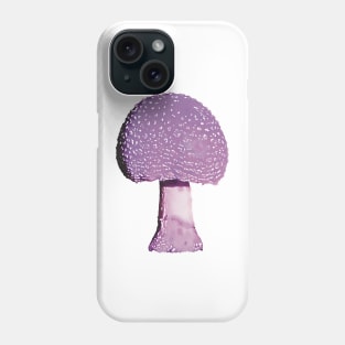 Purple Mushroom Amanita Phone Case