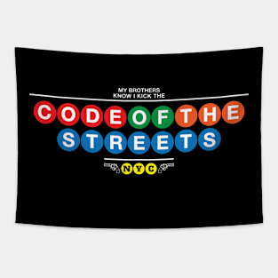 Code of the Streets Tapestry