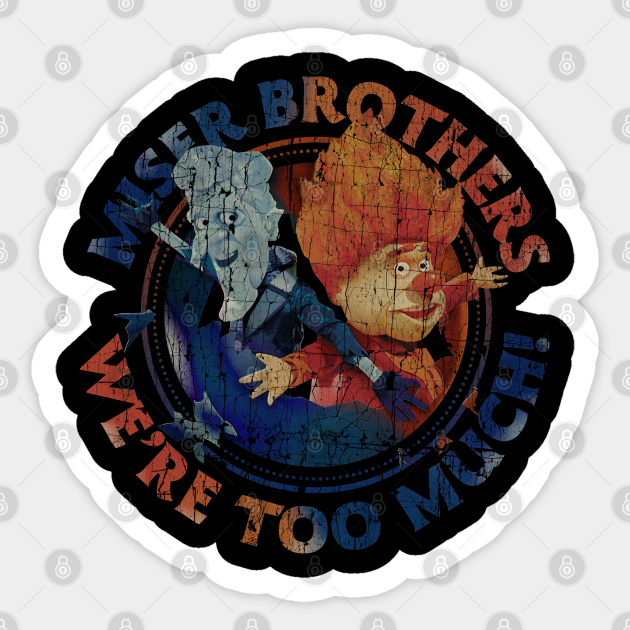 WE ARE MUCH! MISER BROTHERS VINTAGE - Miser Brothers - Sticker