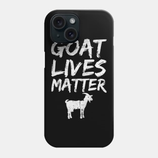 goat lives matter Phone Case