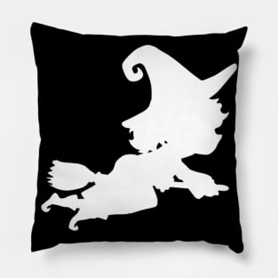 Witch Flies Away Quickly Pillow