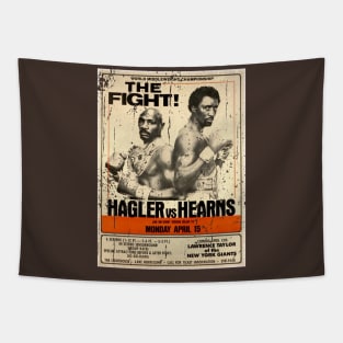 Marvin Hagler vs Hearns Tapestry