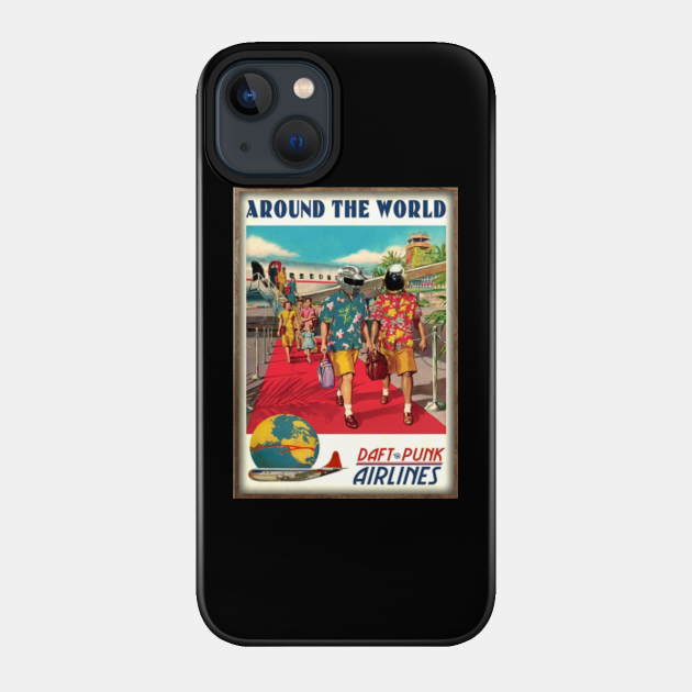 DAFT PUNK AIRLINES - Travel - Phone Case