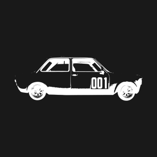 Vintage Rally Car Illustration T-Shirt