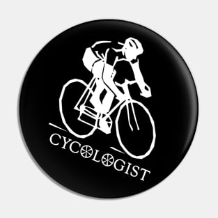 Cycologist Bike TShirt Pin