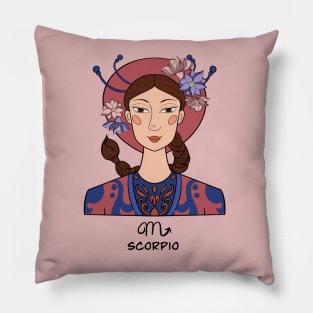 Scorpio Constellation: Transformation And Power | Astrology Art Pillow