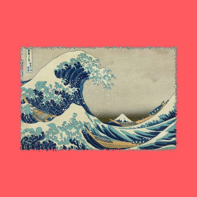 The Great Wave by Katsushika Hokusai by MasterpieceCafe