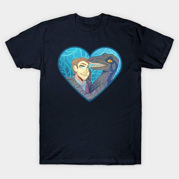 Discover Blue I choose You - Jurassic World - T-Shirt