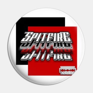 Spitfire Song Title Pin