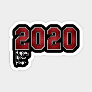 Happy New Year 2020 Magnet