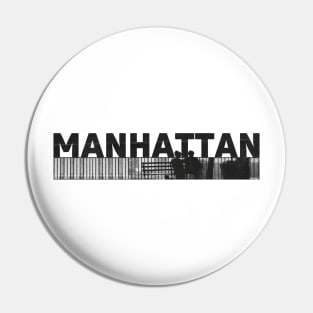 Manhattan by Woody Allen Pin