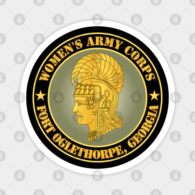 Women's Army Corps - Fort Oglethorpe, Georgia Magnet by twix123844