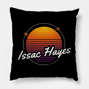 issac hayes vintage moon #1 Pillow