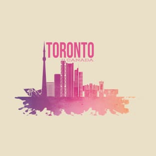 Toronto Canada Skyline T-Shirt