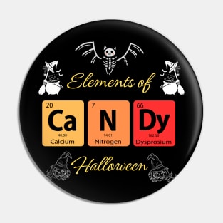 Elements of Halloween Pin