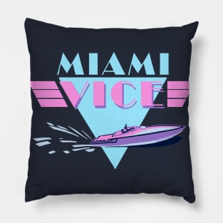 Miami Vice - Boat 80s Pillow