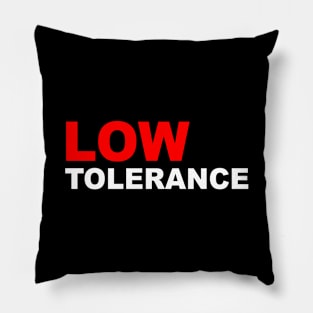 Low Tolerance Pillow