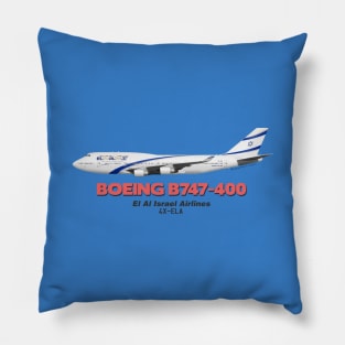 Boeing B747-400 - El Al Israel Airlines Pillow