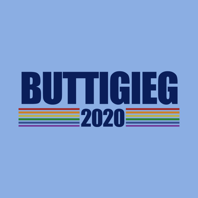 Buttigieg 2020 Pride Rainbow by bubbsnugg