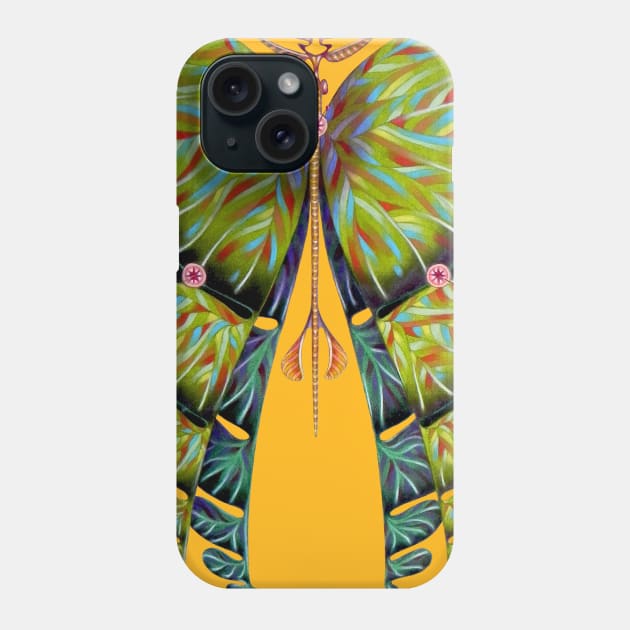 Fibonacci butterfly Phone Case by federicocortese