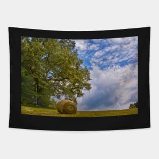 Baling Hay-1 Tapestry