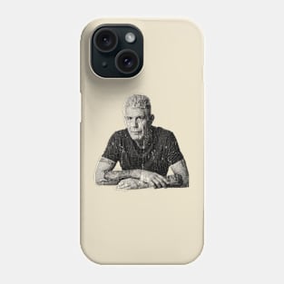 Anthony Bourdain Old Look Phone Case