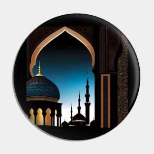 Islamic mosque art Pin