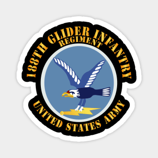 188th Glider Infantry Regiment - SSI X 300 Magnet