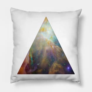 The Orion Nebula Triangle Pillow