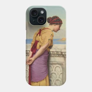 Who Can They Be by John William Godward Phone Case