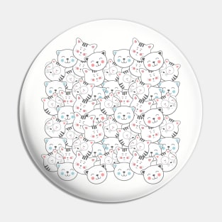 Cute Kawaii Cats Pin