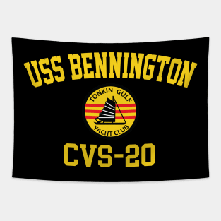 USS Bennington CVS-20 Tonkin Gulf Yacht Club Tapestry