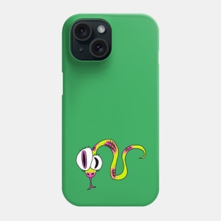 cute crazy snake Phone Case