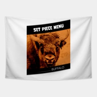 SPM Buffalo Bison Orange Tapestry