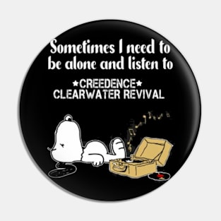 Creedence Clearwater Revival // Aesthetic Vinyl Record // T-Shirt Pin