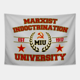 Marxist Indoctrination University Tapestry