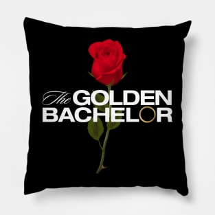 The Golden Bachelor - Rose Flower Pillow