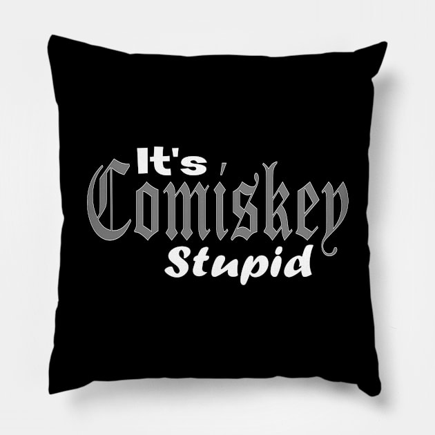 It's Comiskey Stupid Pillow by Retro Sports