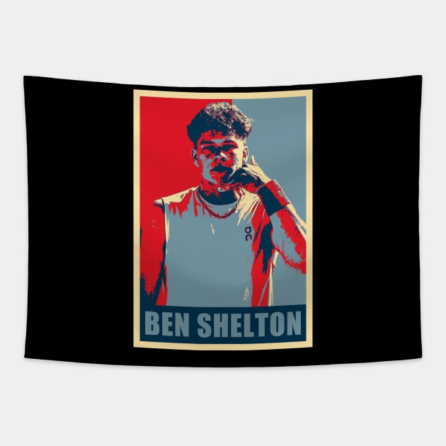 Ben Shelton Celebration HOPE Tapestry by Zimmermanr Liame