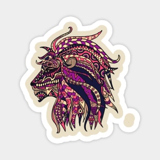 Side Lion Magnet