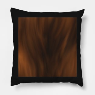 Cross Fox Print Pillow