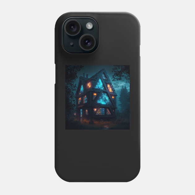 Cyberpunk Villain the Forest Phone Case by AICreateWorlds