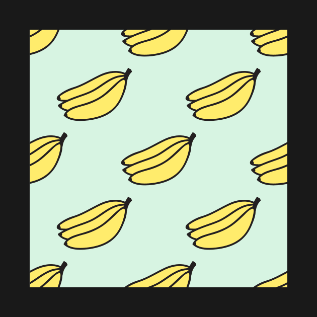 Cute banana pattern by runlenarun