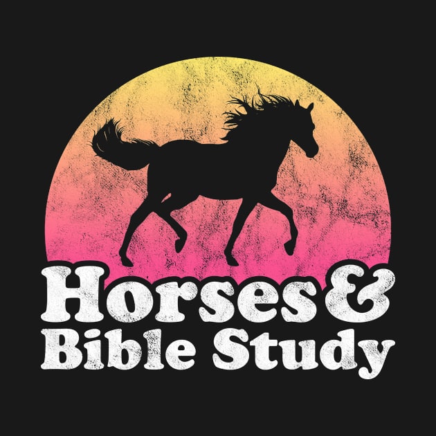 Horses and Bible Study Gift for Horse Lovers by JKFDesigns