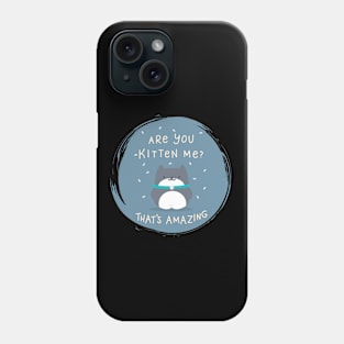 Are you Kitten me ? Phone Case