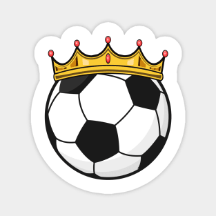 Soccer Crown Queen Magnet